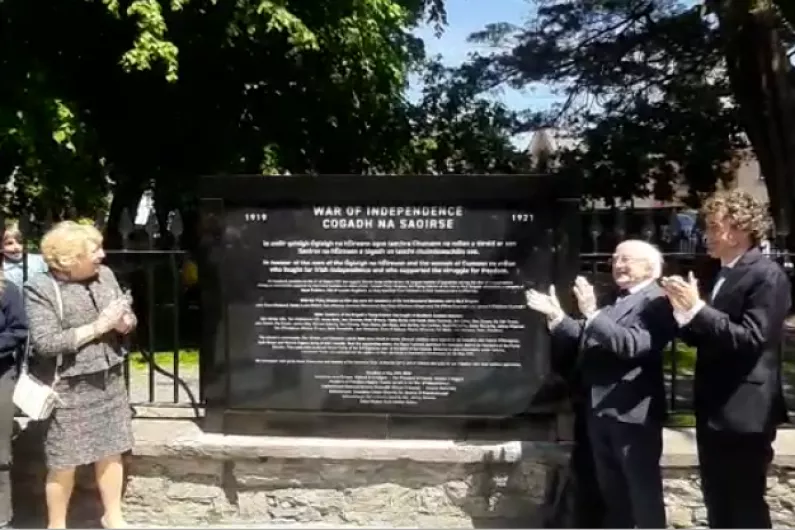 President unveils War of Independence monument in South Kerry