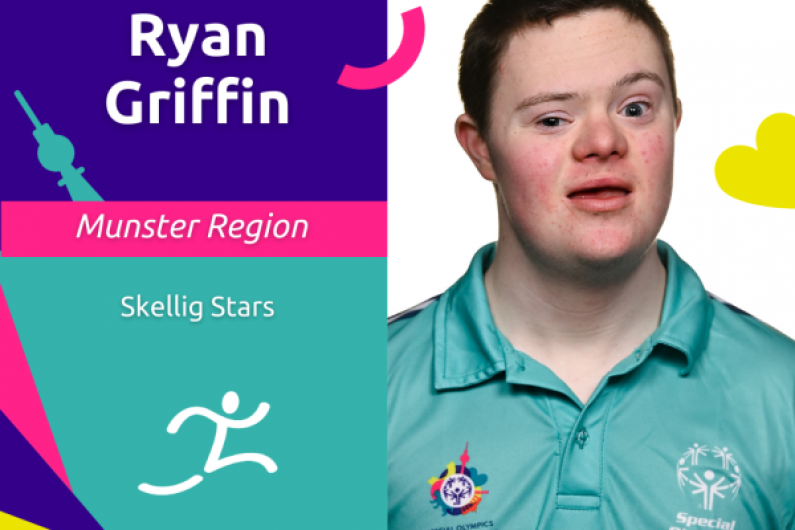 Waterville's Ryan Griffin wins silver medal for Ireland in Special Olympics