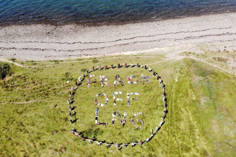 Climate activists stage mass trespass of proposed Shannon LNG site in North Kerry