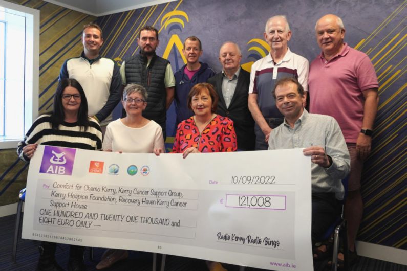 Over €250,000 raised for four Kerry charities