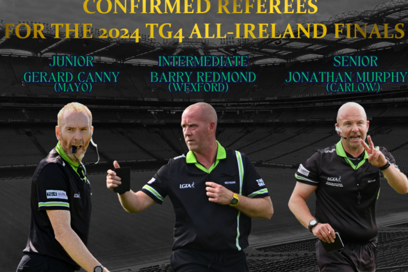 All Ireland final referee announced