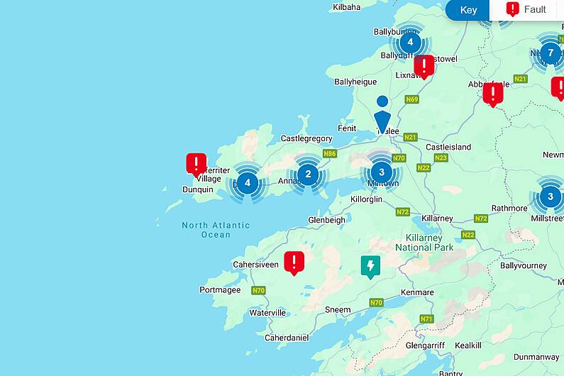 Over 1,200 customers without power this morning