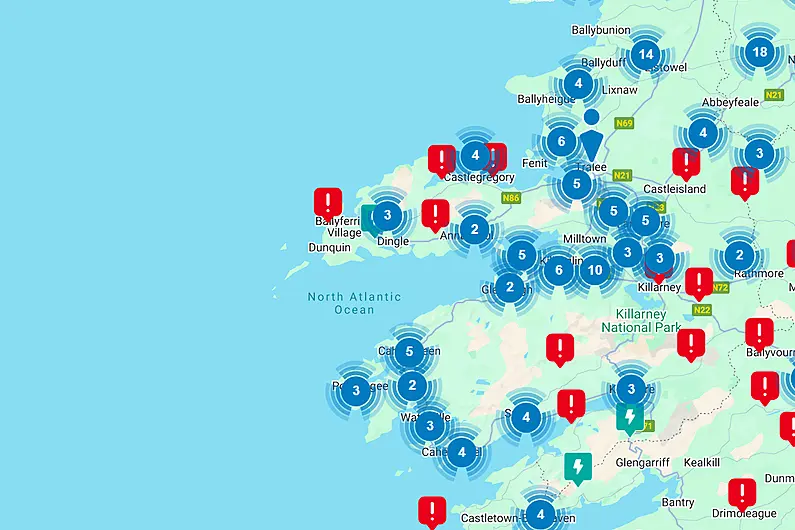 20,000 customers in Kerry without power this morning