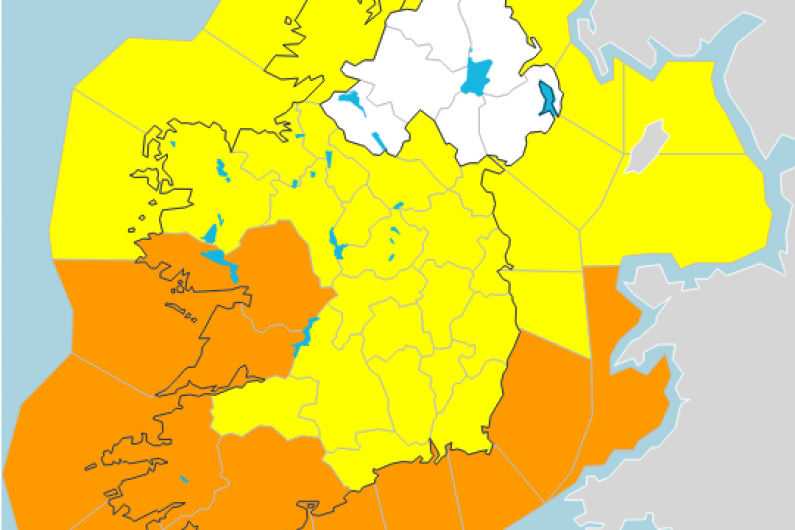 Orange weather warnings extended for Kerry