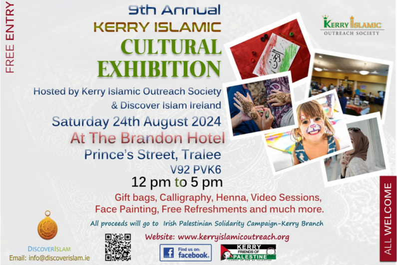 9th Annual Kerry Islamic Cultural Exhibition takes place today