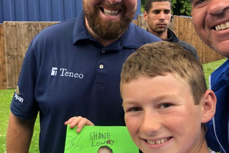 Cordal schoolboy meets his golfing hero