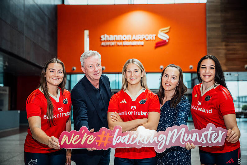 Shannon Airport announce new partnership with Munster Women’s Rugby team