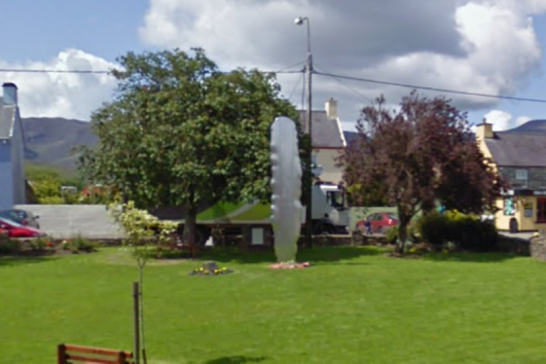 Monument donated by former Israeli President is defaced in Sneem