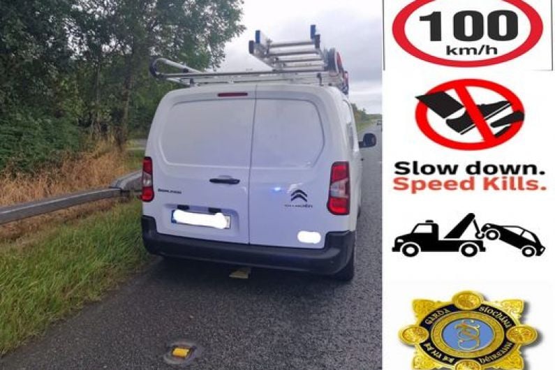 Unaccompanied Kerry learner driver caught speeding and driving uninsured