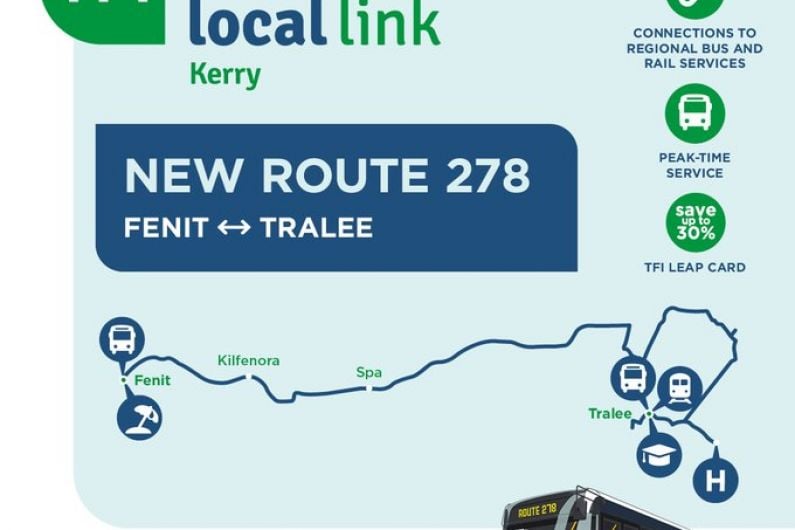New bus service between Fenit and Tralee launched