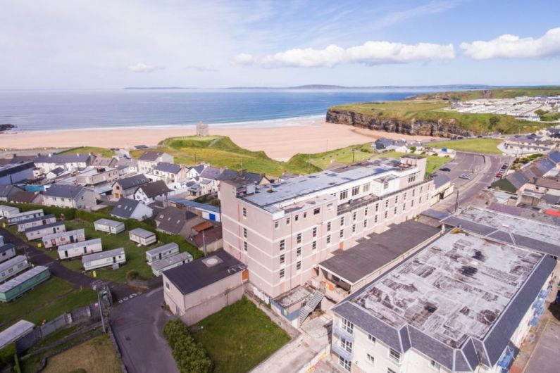 Former Golf Hotel in Ballybunion for sale in online auction