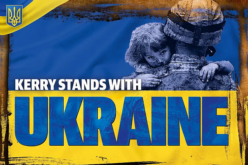 Kingdom turns blue and yellow in support of Ukraine