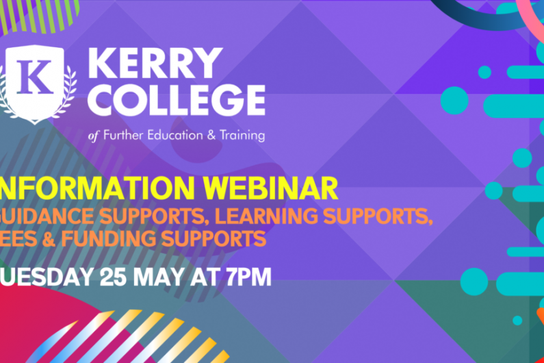 Kerry College holding webinar to outline supports it offers students