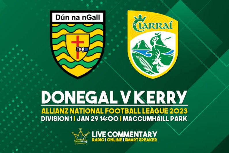 Kerry Men's team announced for league opener