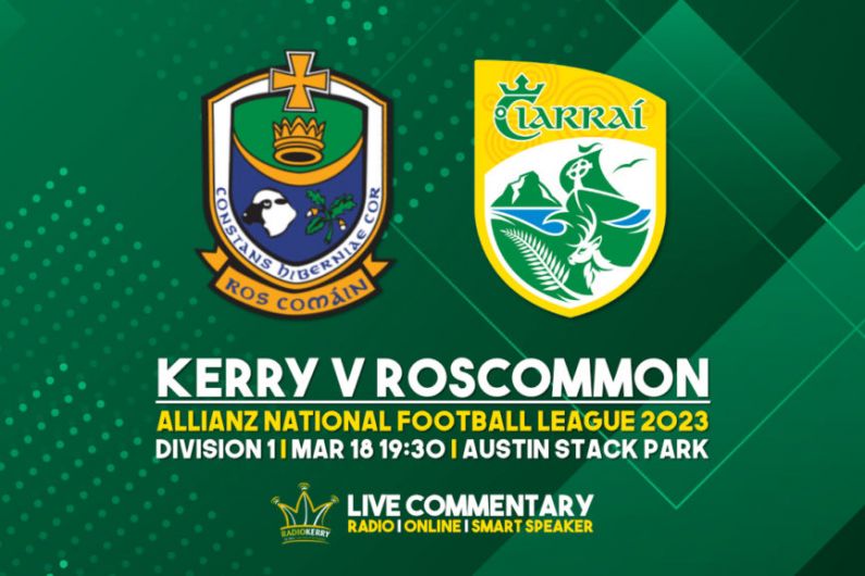 Kerry v Roscommon - Allianz Football League - March 18th, 2023