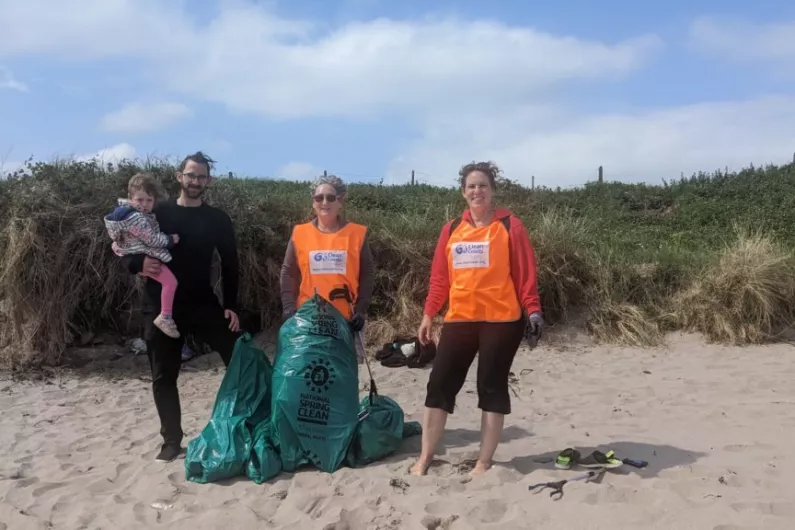 Rubbish weighing the size of a rhinoceros collected in Kerry for World Ocean Day