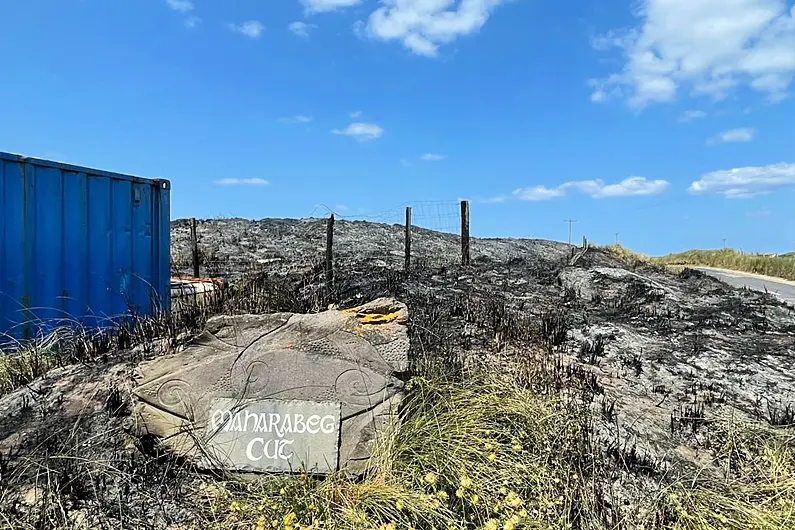 Sand dune fire in Maharees brought under control