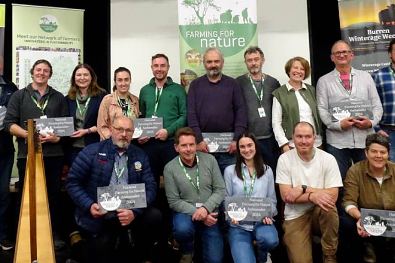 Kerry Farmers amongst winners of Farming for Nature ambassador awards for 2024