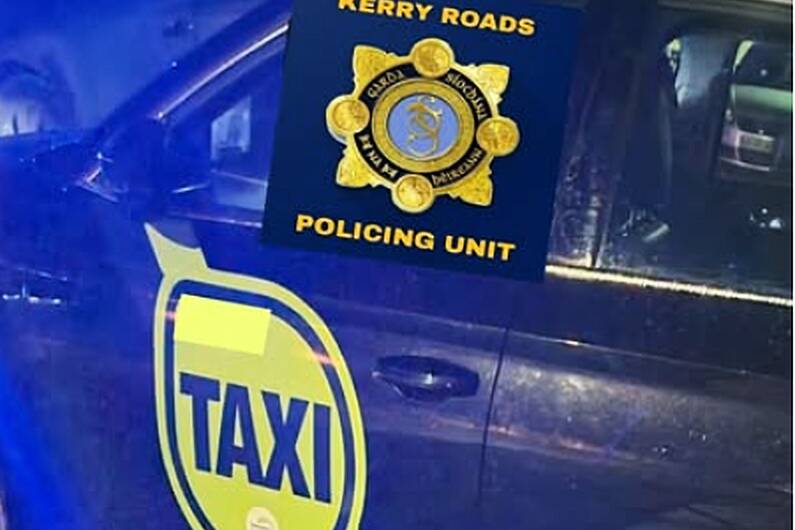 Unregistered taxi detected in Tralee last night