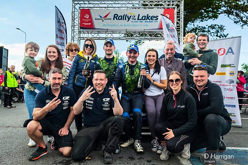 Rally of the Lakes glory for Callum Devine and Noel O Sullivan