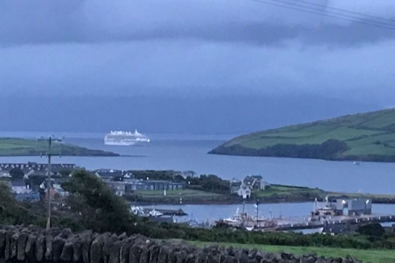 World's largest private residential cruise ship is docked in Dingle