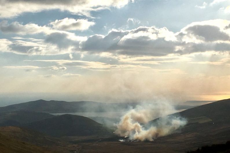 Gorse, bog and hillside fires account for almost two-thirds of weekend calls out by Kerry Fire Service