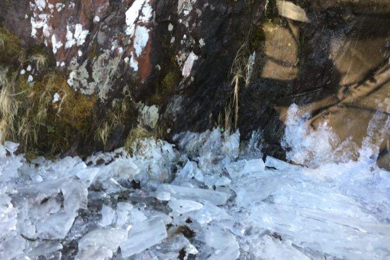 Conor Pass closed and icy conditions around Castleisland and East Kerry