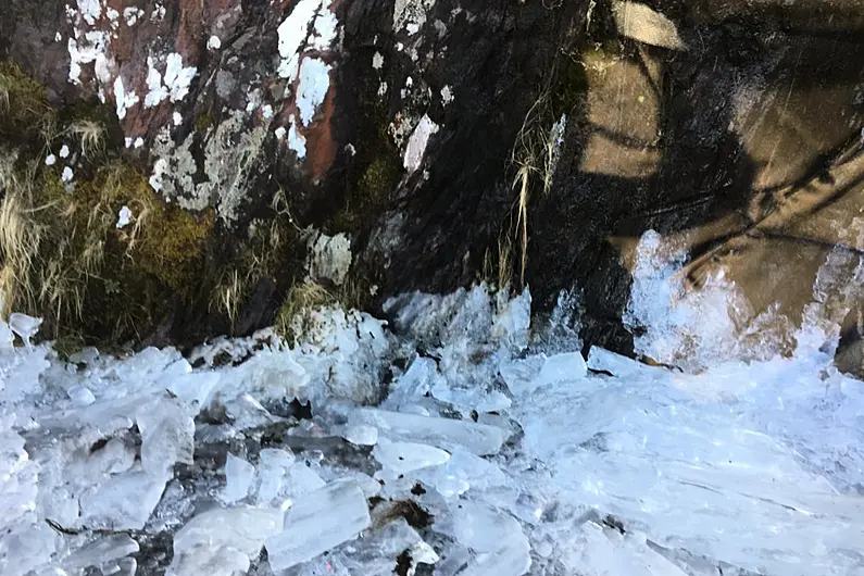 Conor Pass closed and icy conditions around Castleisland and East Kerry