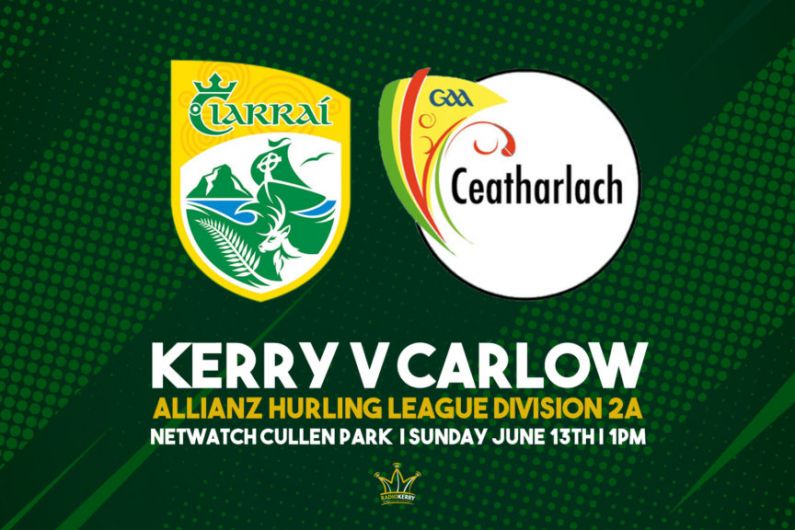 Defeat for Kerry by Carlow in Allianz Hurling League