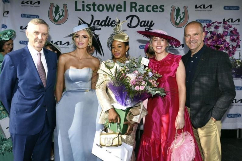 Tralee woman named Best Dressed at Listowel Races