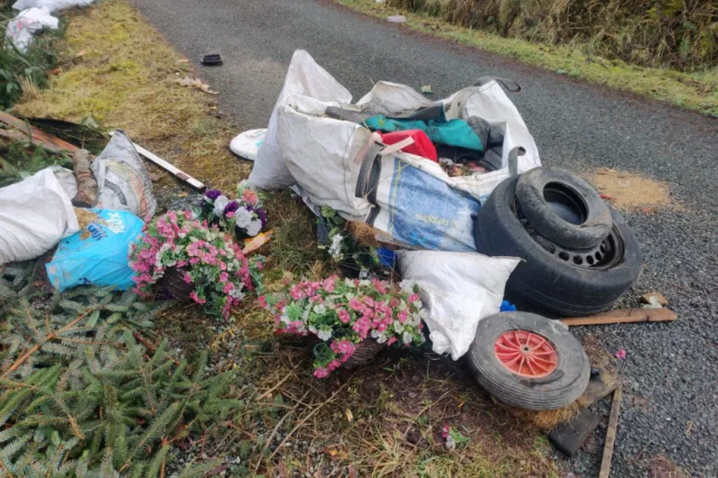 Councillor believes rubbish dumped on North Kerry roadside was from paid refuse collector