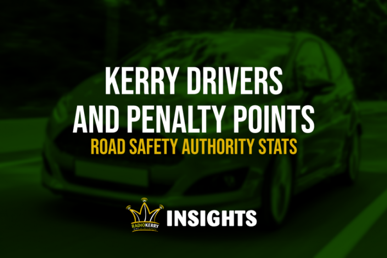Kerry Drivers and Penalty Points - Road Safety Authority Stats