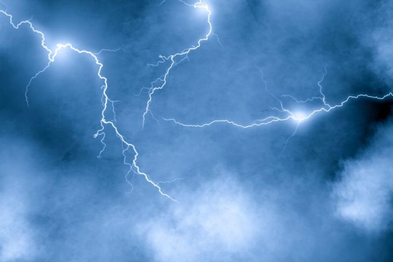 Thunderstorm and wind warning in place for Kerry