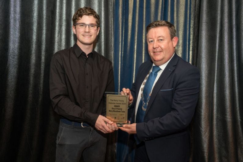 Tralee Student wins Kerry Young Historian of the Year