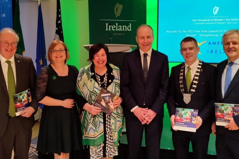 Mayor of Kerry continues public engagements in New York for St Patrick’s Day