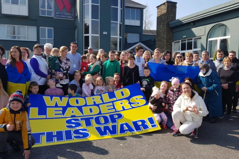 Ukrainian refugees thank the people of Kerry for their support
