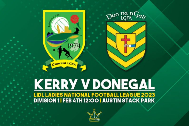 First home game of season today for Kerry