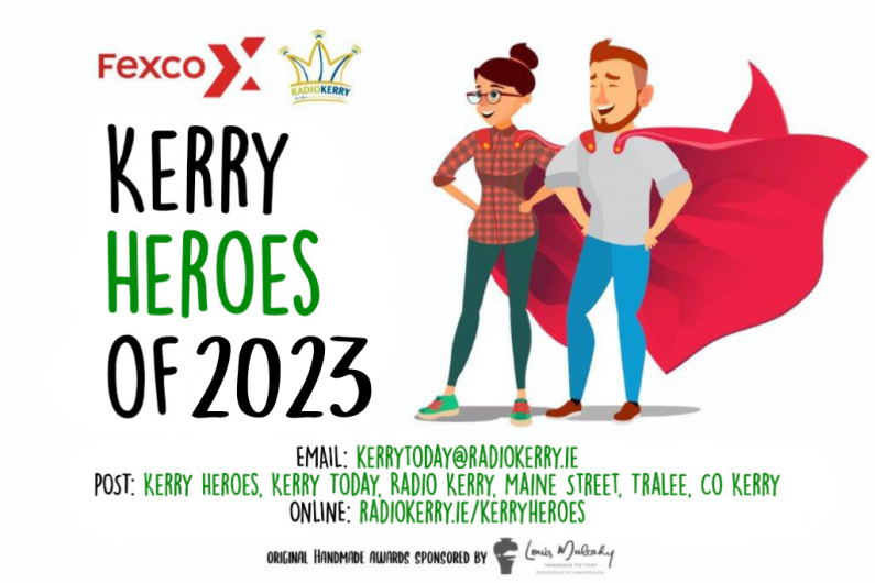Radio Kerry and Fexco ask public to nominate Kerry Heroes 2023