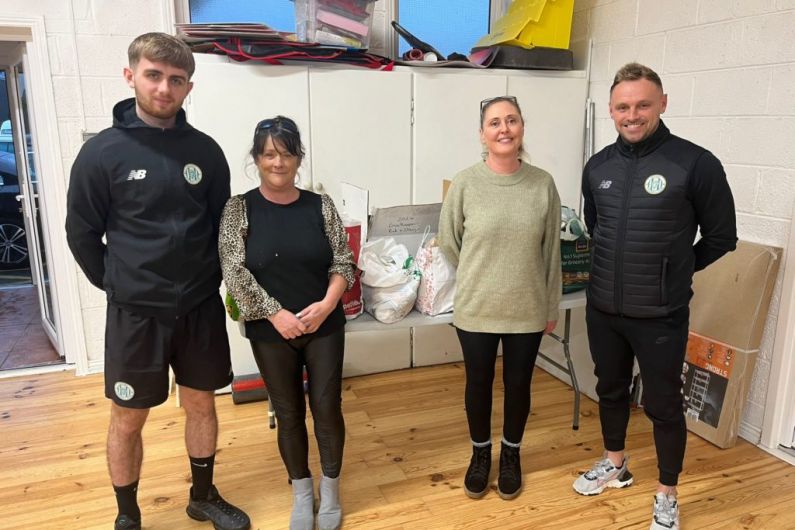 Kerry FC assist Tralee Food Aid&rsquo;s Christmas Food Appeal