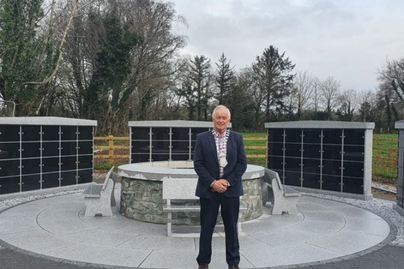 Columbarium wall in Killarney opens
