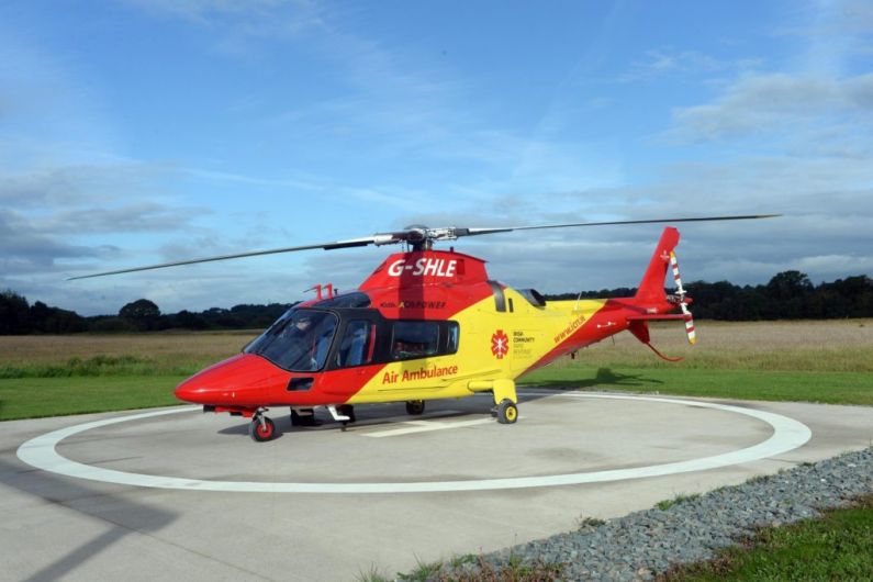 A dozen callouts to Kerry locations by air ambulance last month