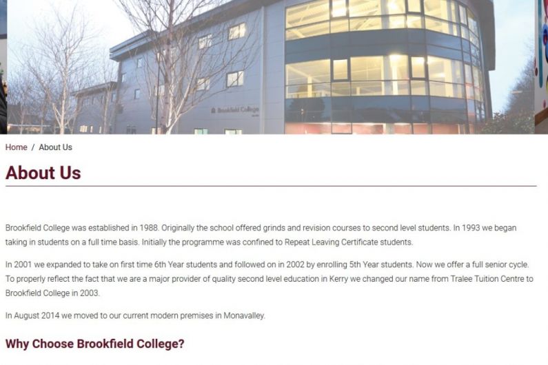 Student tells of shock over sudden closure of Tralee's Brookfield College