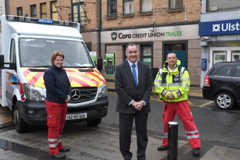 Cara Credit Union contributes towards purchase of ambulance by Tralee Irish Red Cross