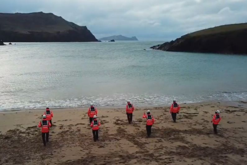 Dingle Coast Guard members take part in social media dance challenge