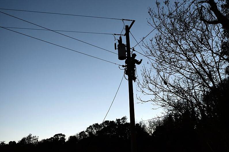 12,000 customers without power this lunchtime