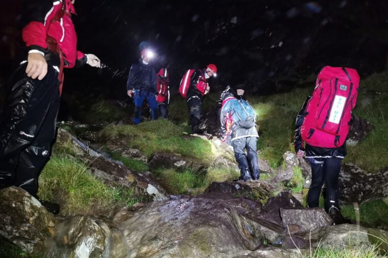 Hillwalkers rescued near Mangerton mountain