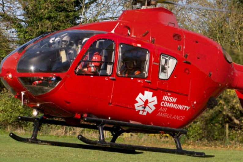 Air ambulance called to Listowel Racecourse yesterday