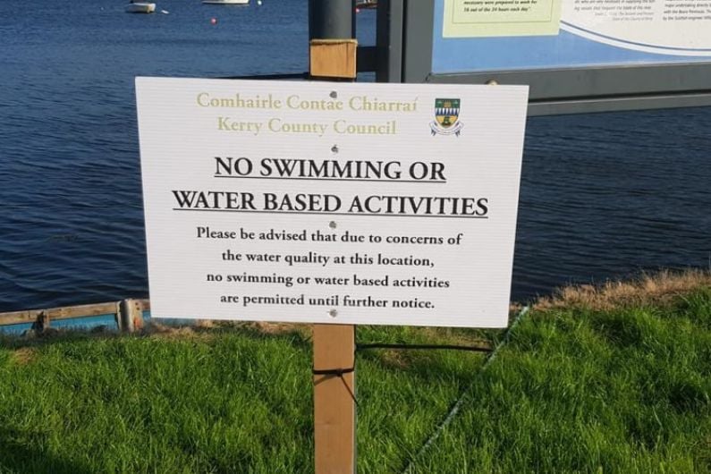 Swimmers advised to stay out of water at South Kerry beach