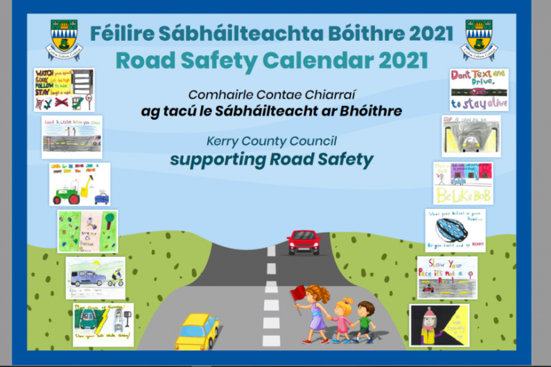 Winners of Kerry County Council Road Safety Art Competition announced