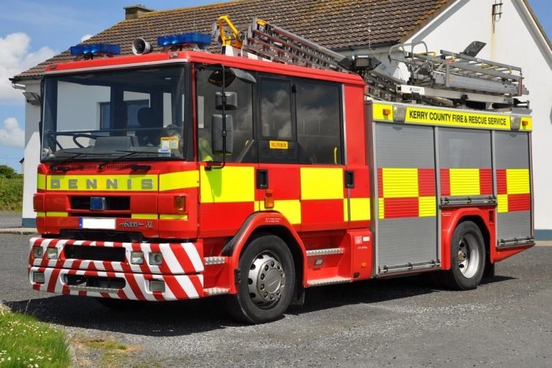 Man who climbed to the top of Ballybunion Castle brought to safety by fire crew